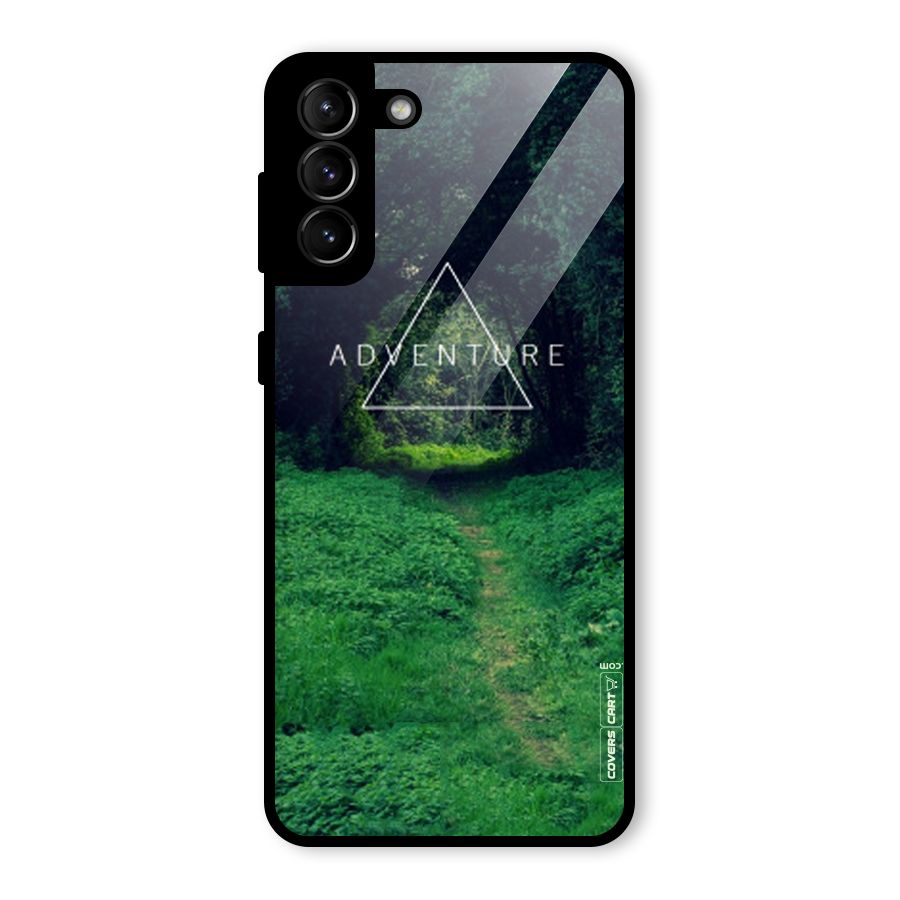 Adventure Take Glass Back Case for Galaxy S21 Plus