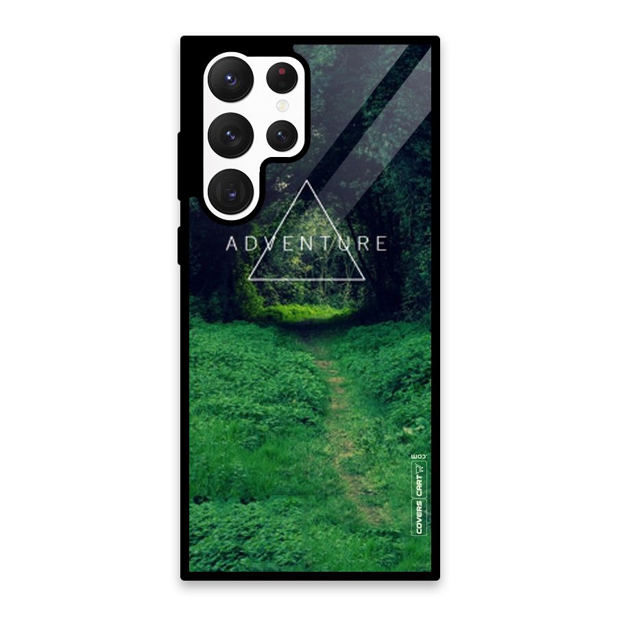 Adventure Take Glass Back Case for Galaxy S22 Ultra 5G