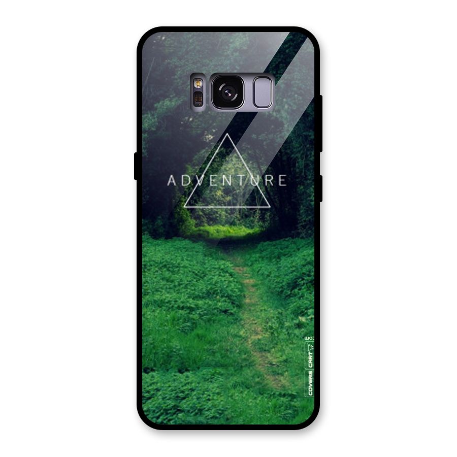 Adventure Take Glass Back Case for Galaxy S8