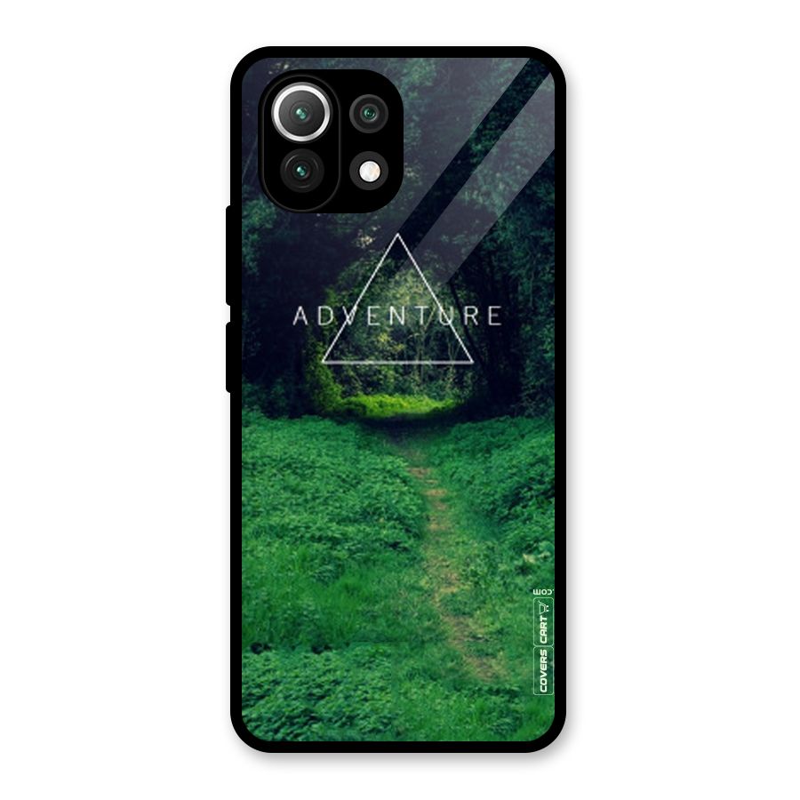 Adventure Take Glass Back Case for Mi 11 Lite NE 5G