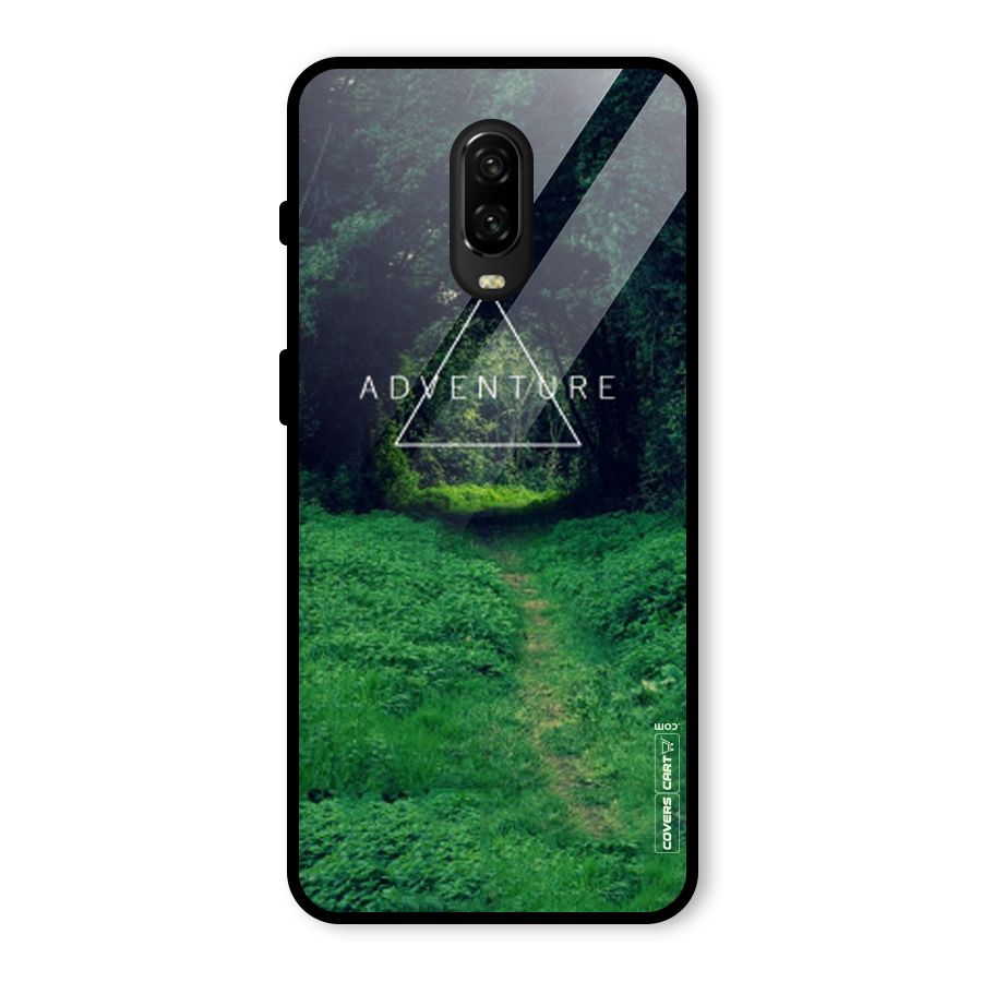 Adventure Take Glass Back Case for OnePlus 6T
