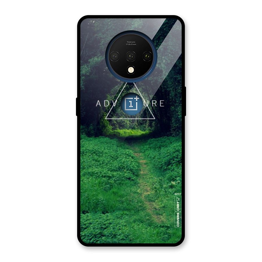 Adventure Take Glass Back Case for OnePlus 7T
