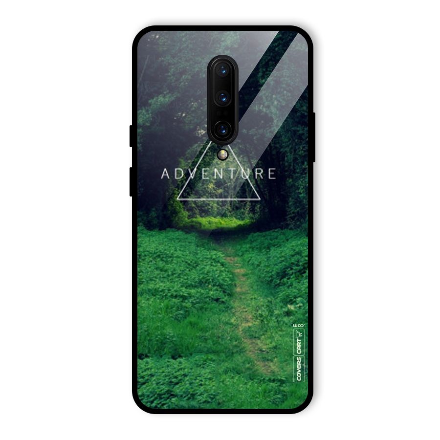 Adventure Take Glass Back Case for OnePlus 7 Pro