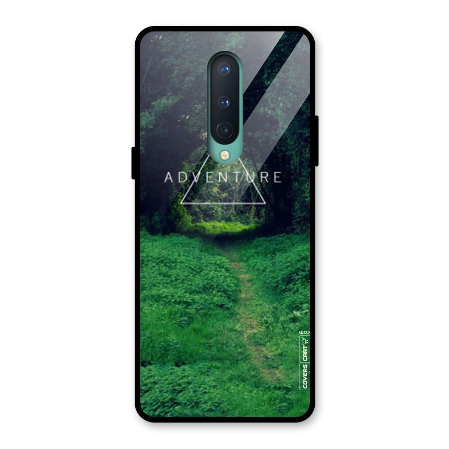 Adventure Take Glass Back Case for OnePlus 8