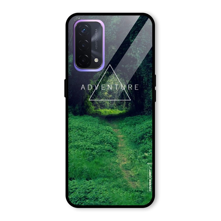 Adventure Take Glass Back Case for Oppo A74 5G