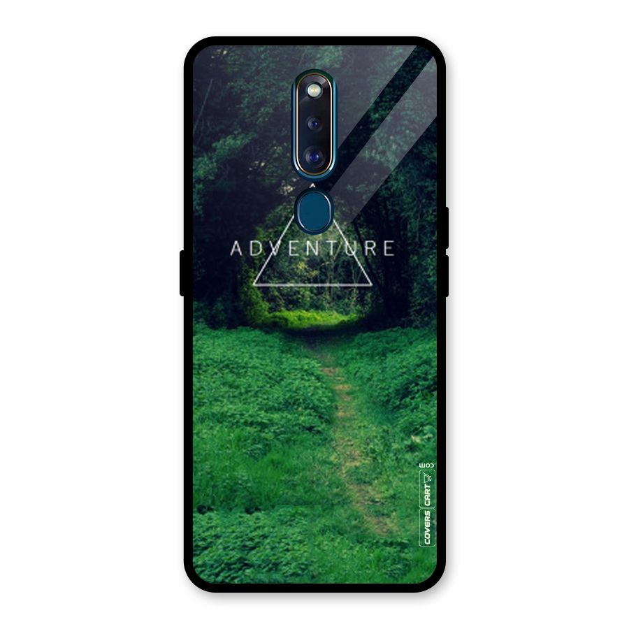 Adventure Take Glass Back Case for Oppo F11 Pro