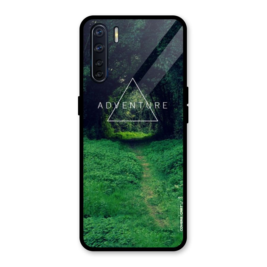 Adventure Take Glass Back Case for Oppo F15