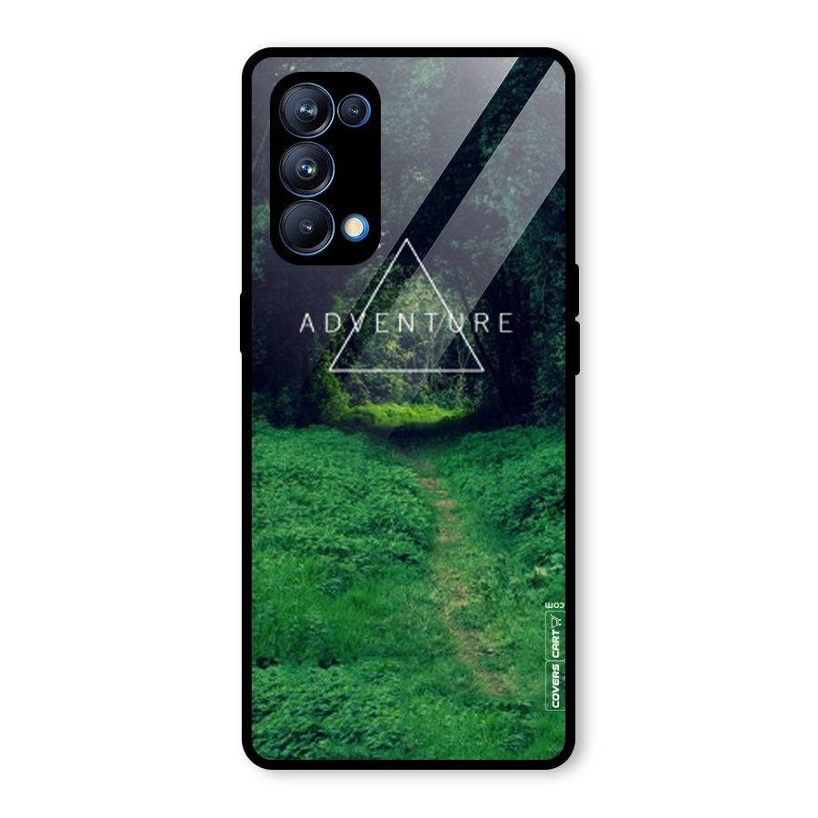 Adventure Take Glass Back Case for Oppo Reno5 Pro 5G