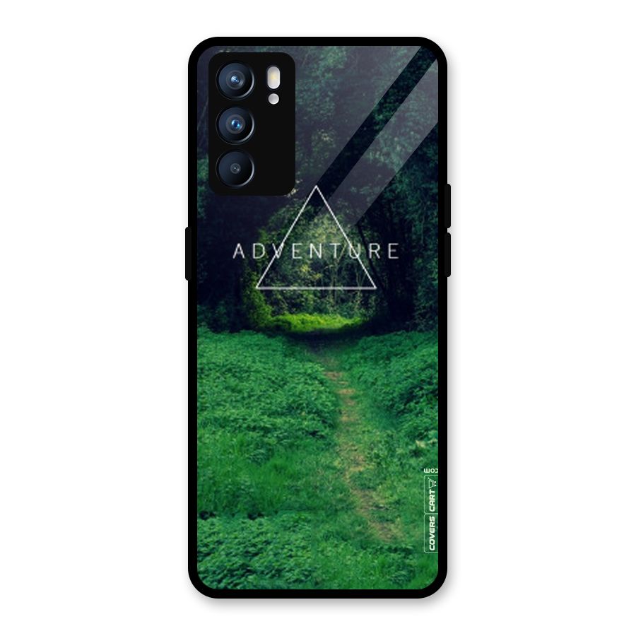 Adventure Take Glass Back Case for Oppo Reno6 5G