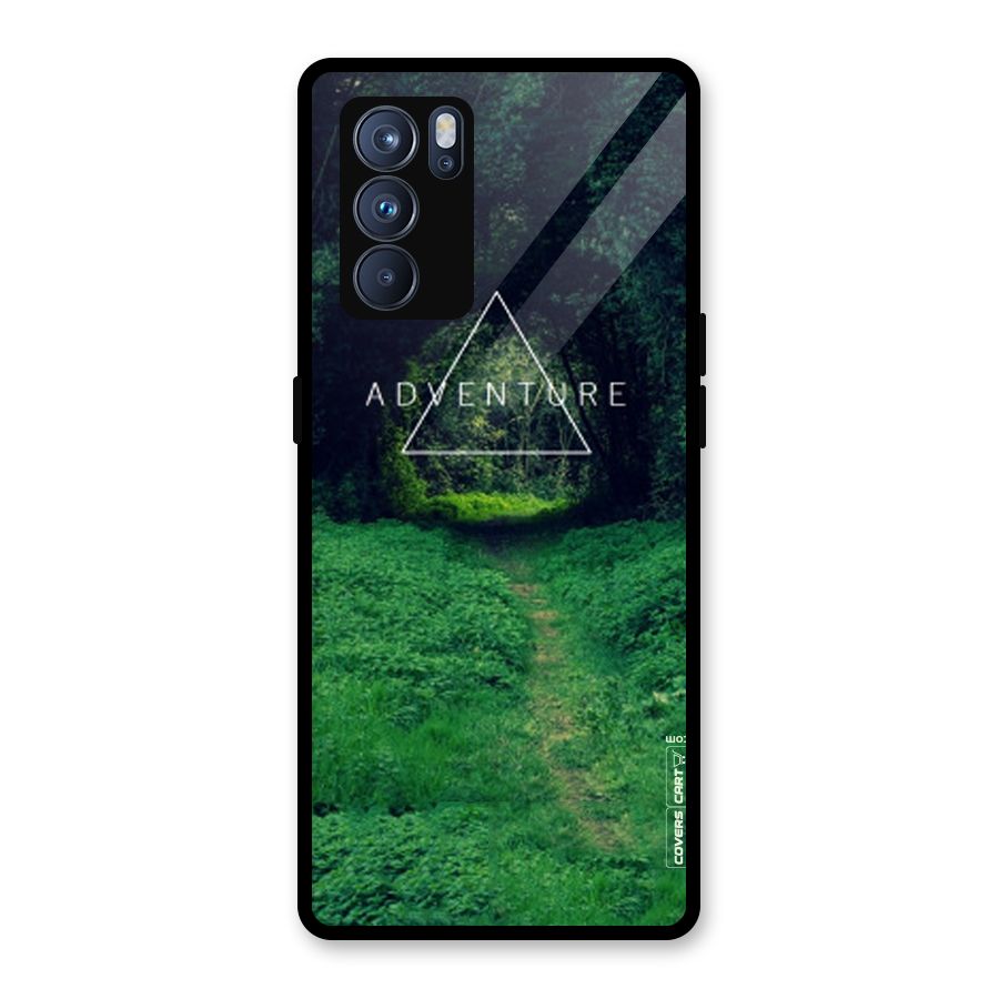 Adventure Take Glass Back Case for Oppo Reno6 Pro 5G