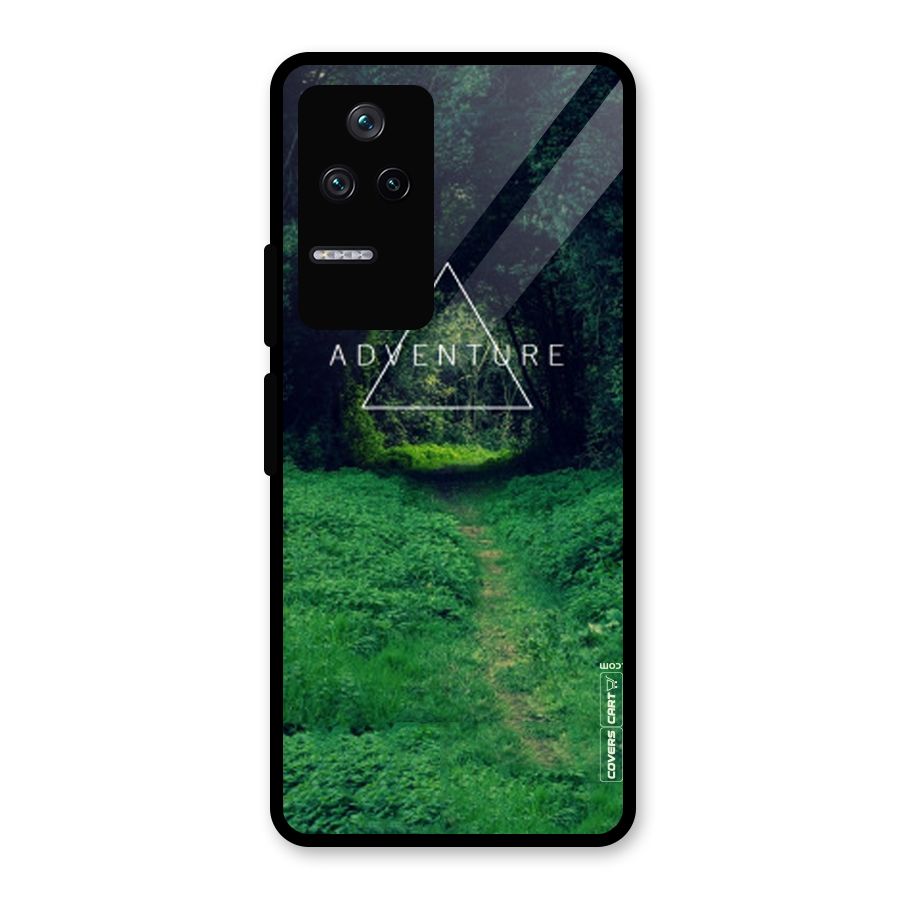 Adventure Take Glass Back Case for Poco F4 5G