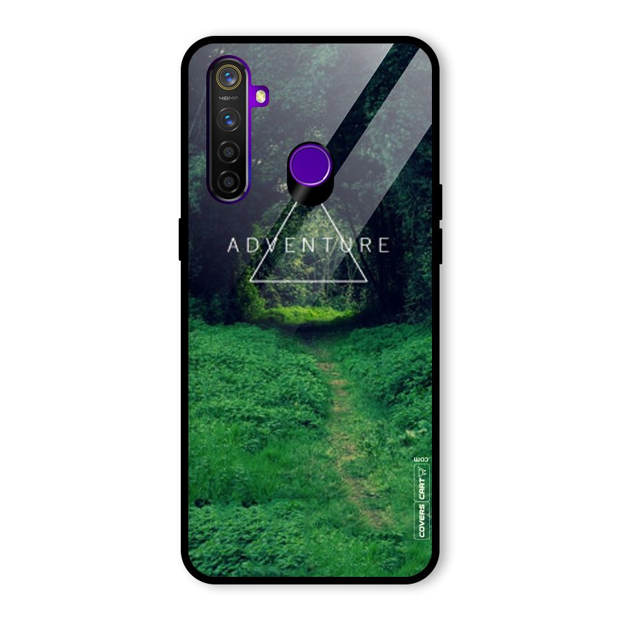 Adventure Take Glass Back Case for Realme 5 Pro
