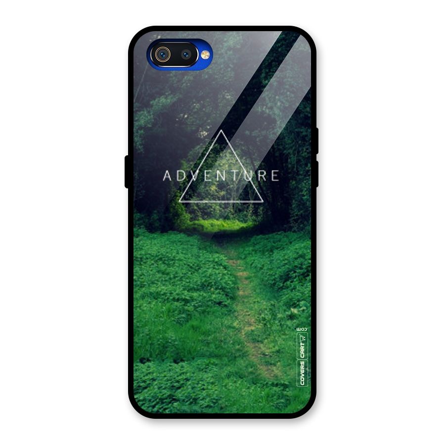 Adventure Take Glass Back Case for Realme C2