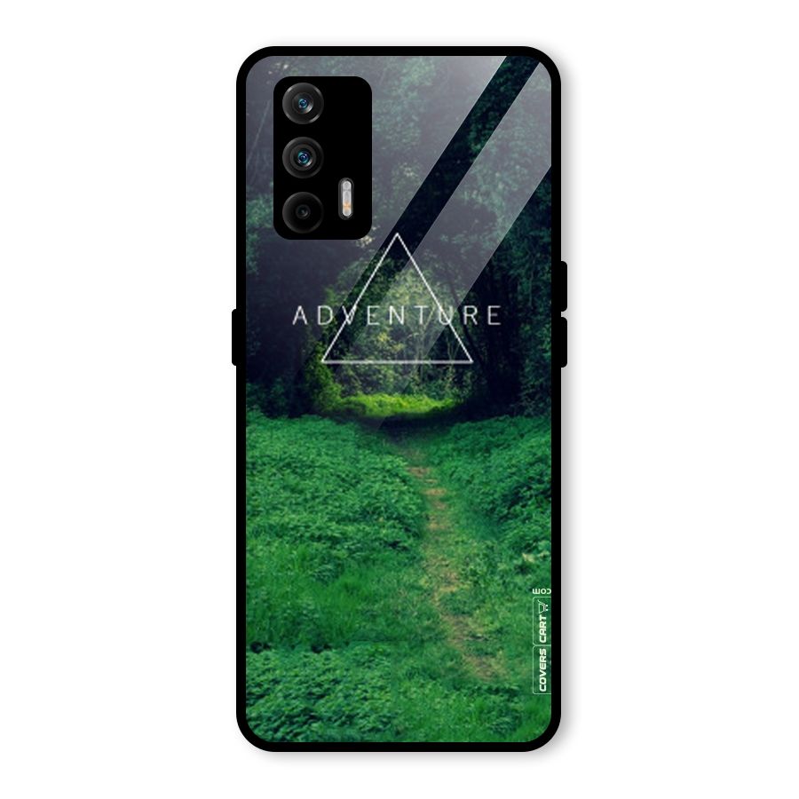 Adventure Take Glass Back Case for Realme X7 Max