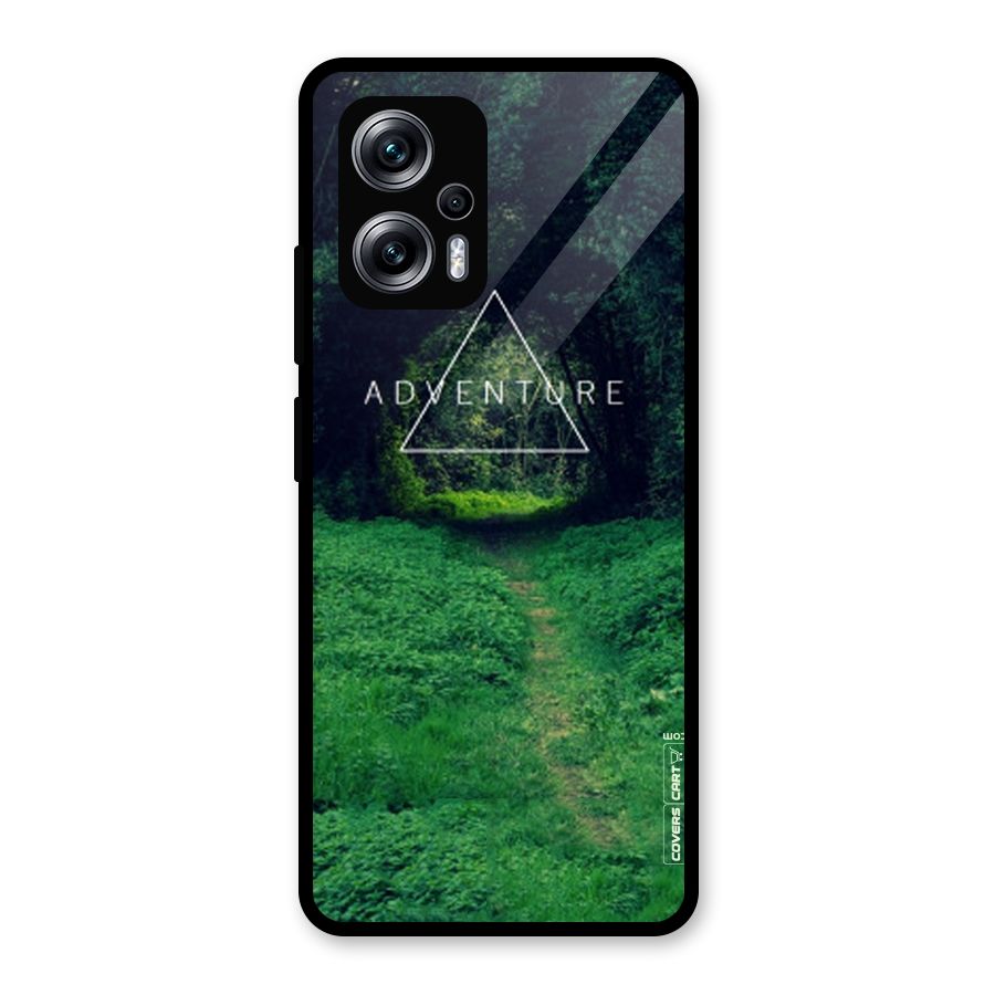 Adventure Take Glass Back Case for Redmi K50i