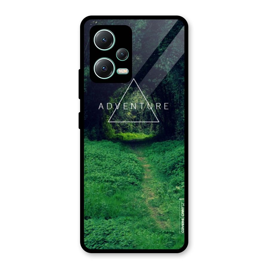 Adventure Take Glass Back Case for Redmi Note 12 5G