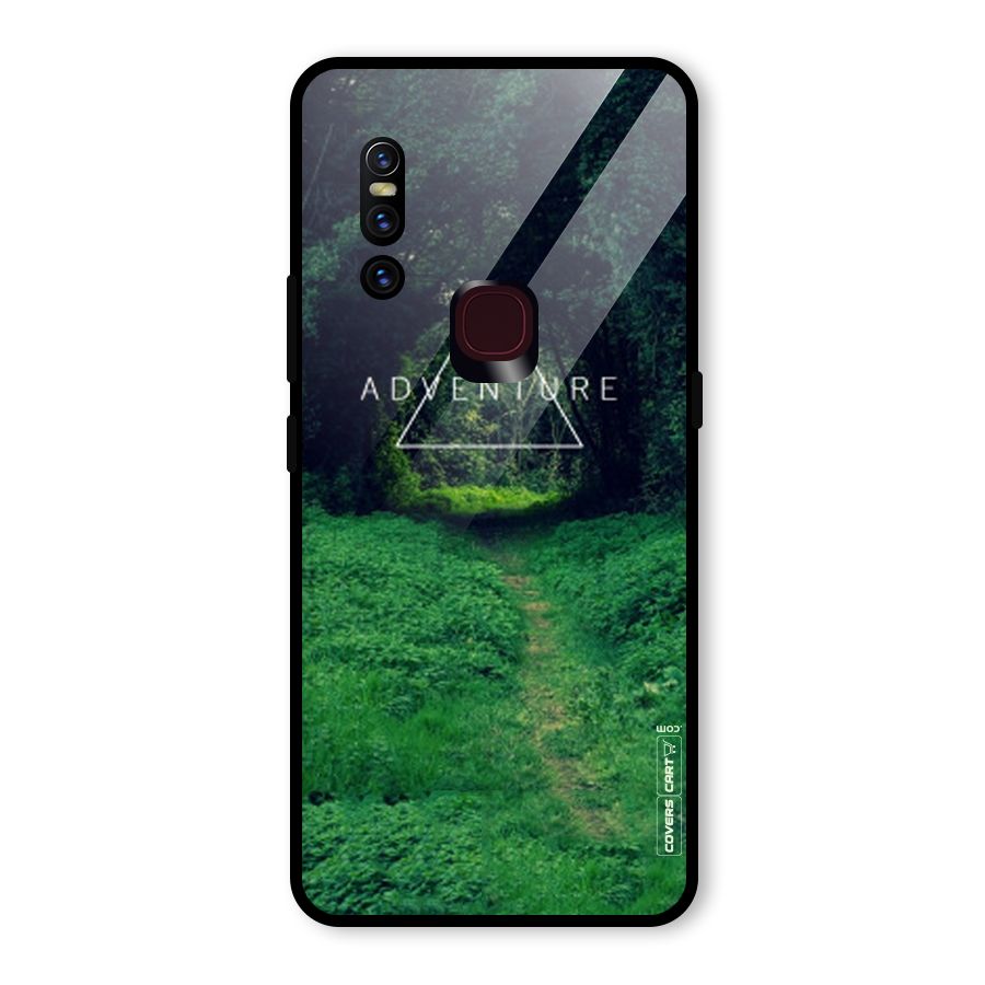 Adventure Take Glass Back Case for Vivo V15
