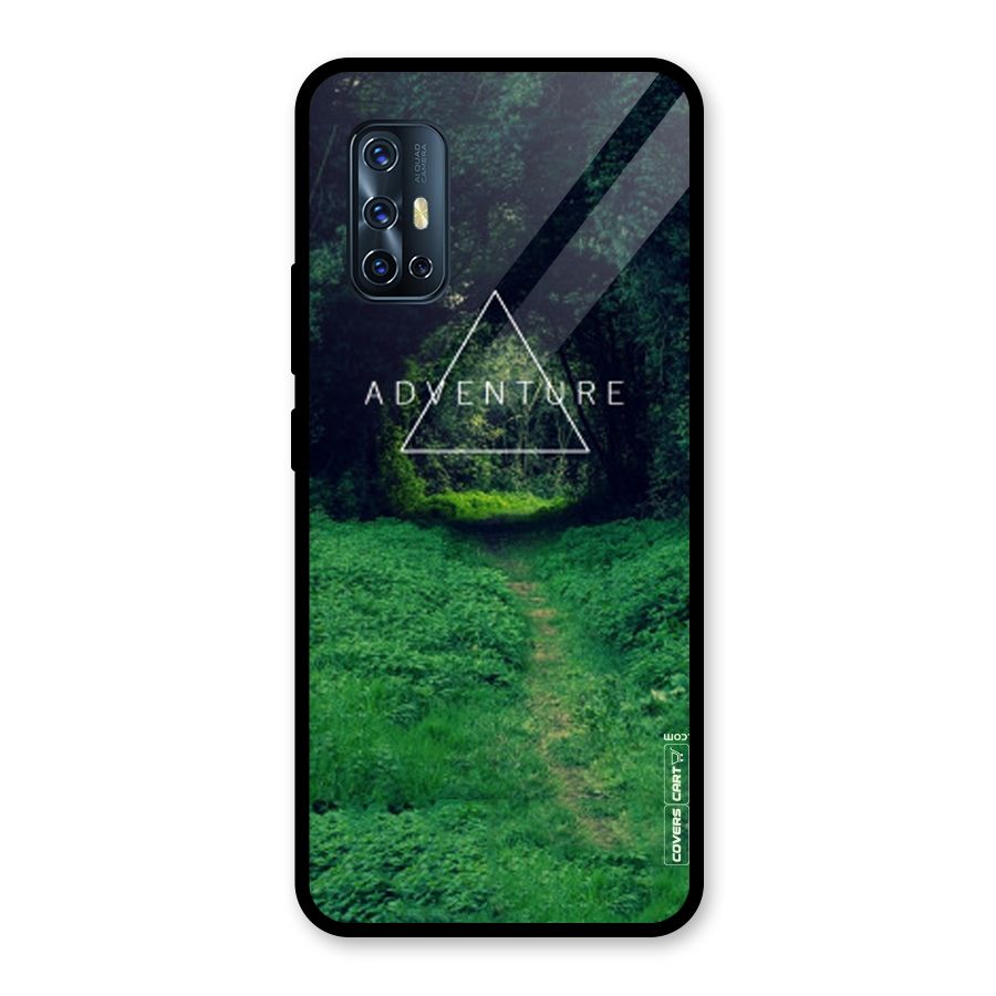 Adventure Take Glass Back Case for Vivo V17