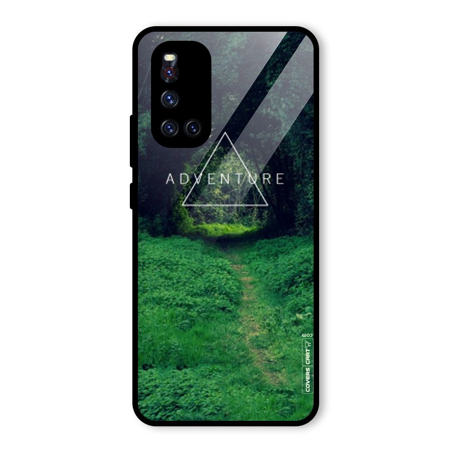 Adventure Take Glass Back Case for Vivo V19