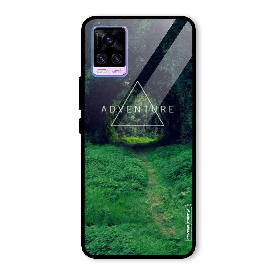 Adventure Take Glass Back Case for Vivo V20 Pro