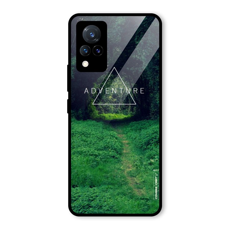 Adventure Take Glass Back Case for Vivo V21 5G