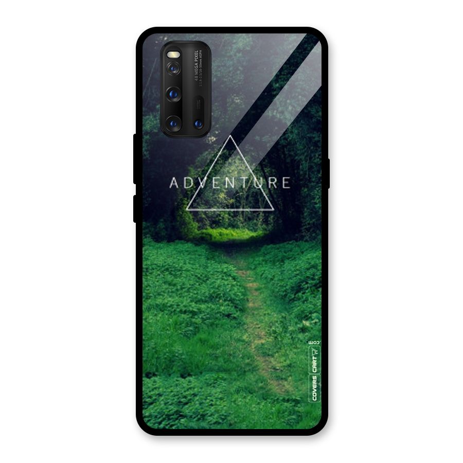 Adventure Take Glass Back Case for Vivo iQOO 3