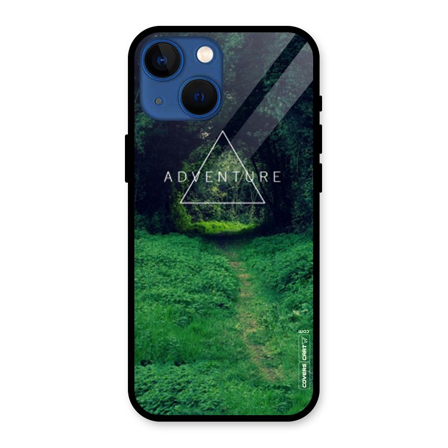 Adventure Take Glass Back Case for iPhone 13 Mini