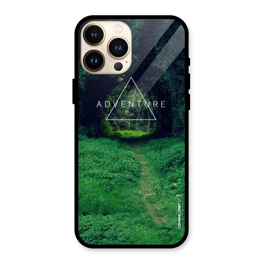 Adventure Take Glass Back Case for iPhone 13 Pro Max
