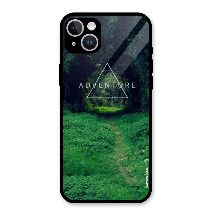 Adventure Take Glass Back Case for iPhone 14 Plus