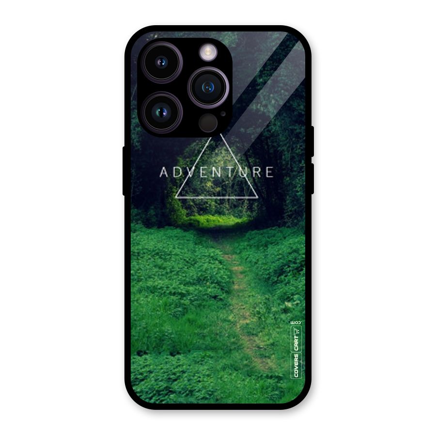 Adventure Take Glass Back Case for iPhone 14 Pro