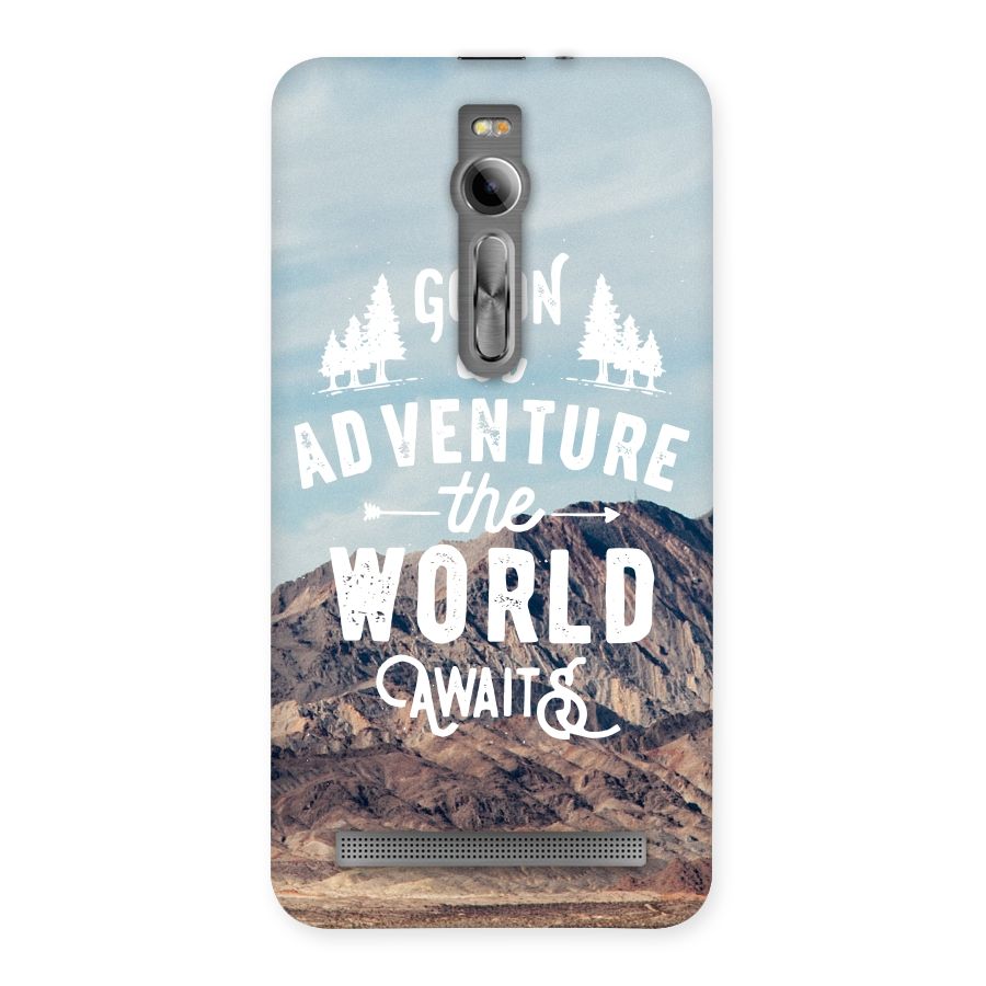 Adventure World Back Case for Asus Zenfone 2