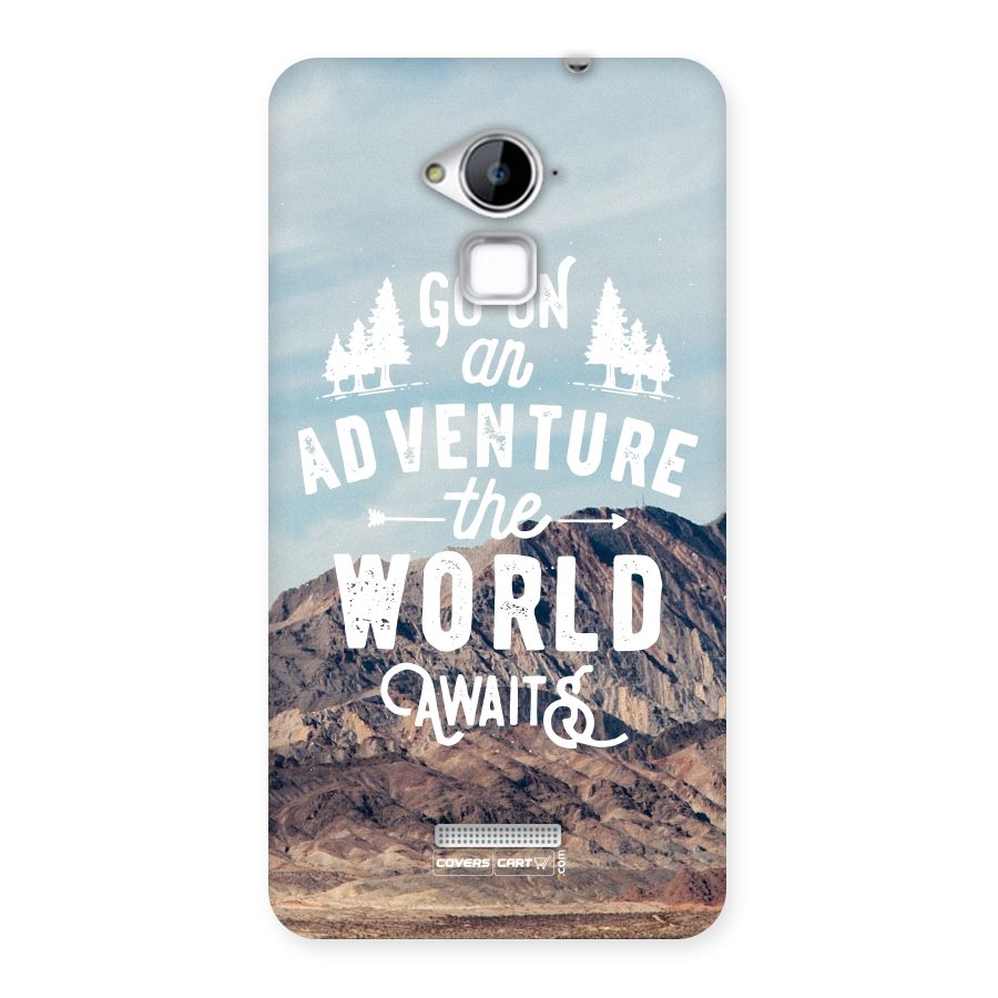 Adventure World Back Case for Coolpad Note 3