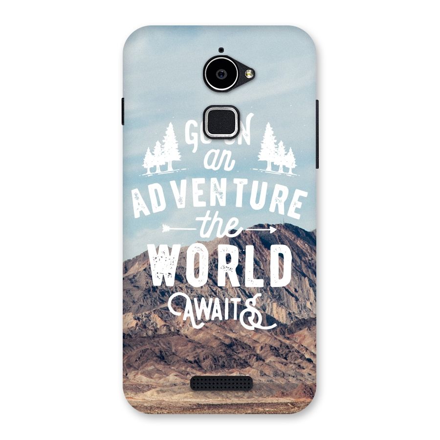Adventure World Back Case for Coolpad Note 3 Lite