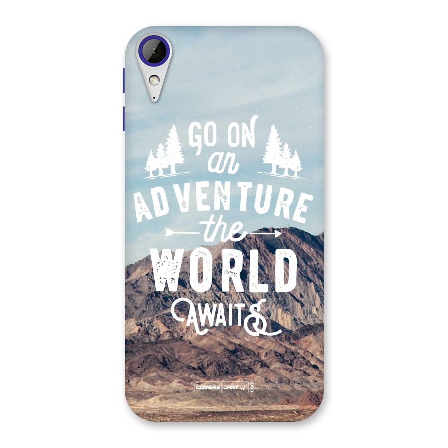 Adventure World Back Case for Desire 830