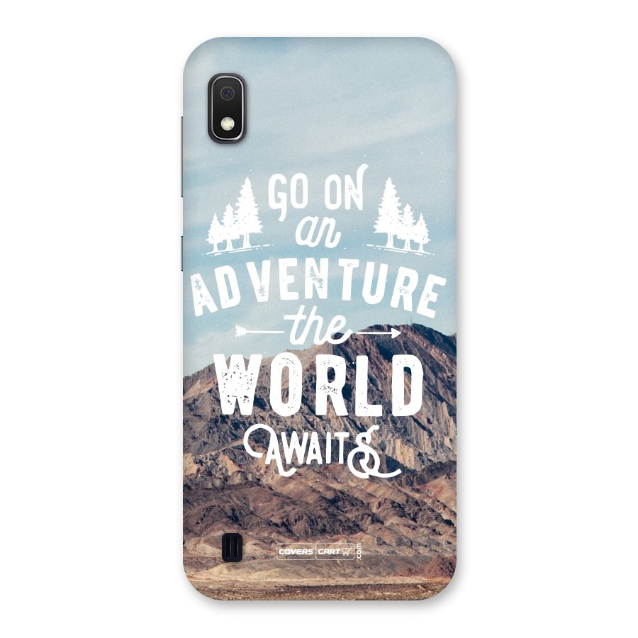 Adventure World Back Case for Galaxy A10