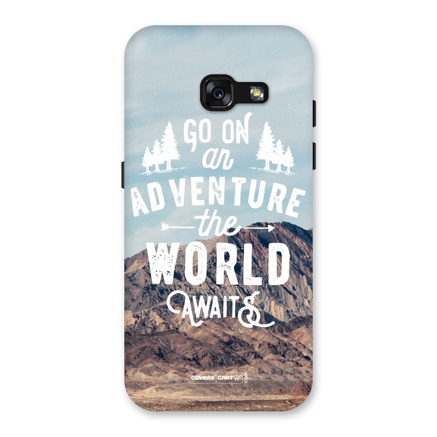 Adventure World Back Case for Galaxy A3 (2017)