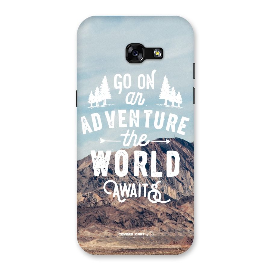 Adventure World Back Case for Galaxy A5 2017