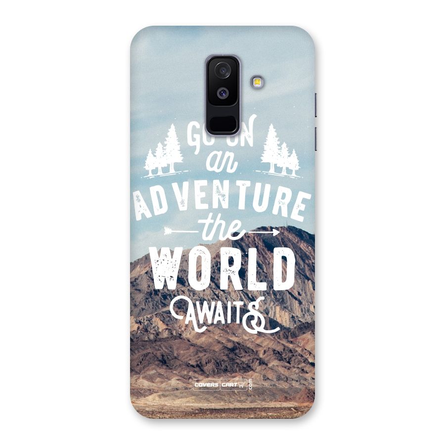 Adventure World Back Case for Galaxy A6 Plus