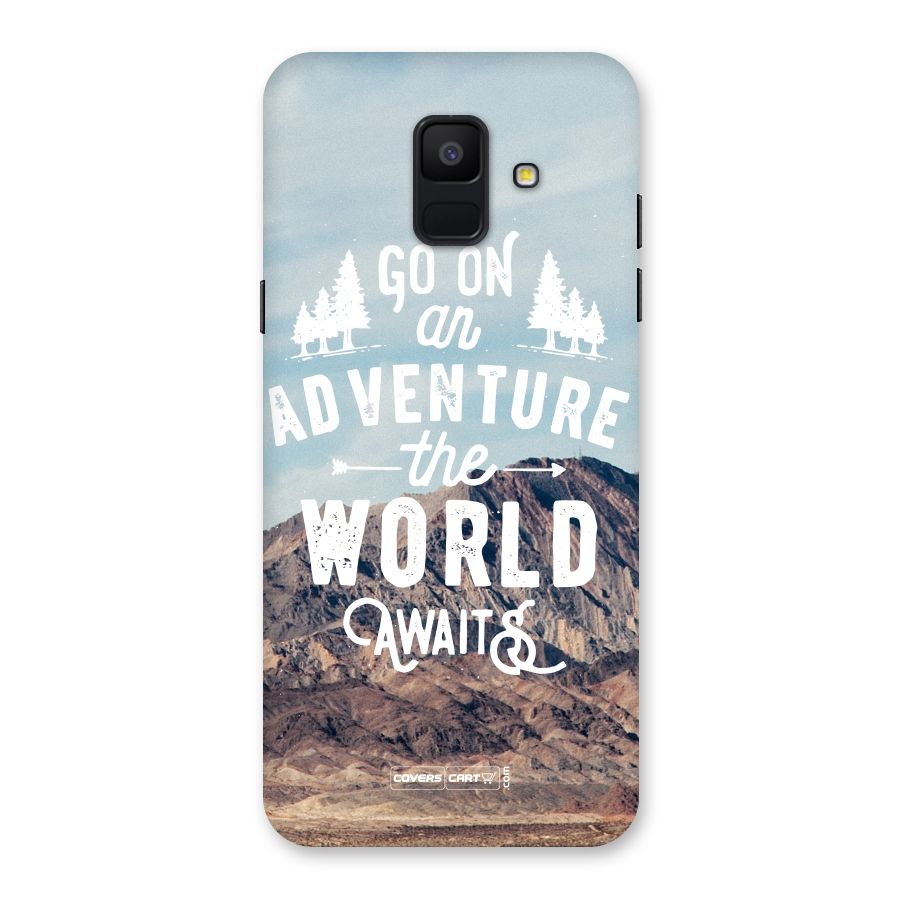 Adventure World Back Case for Galaxy A6 (2018)
