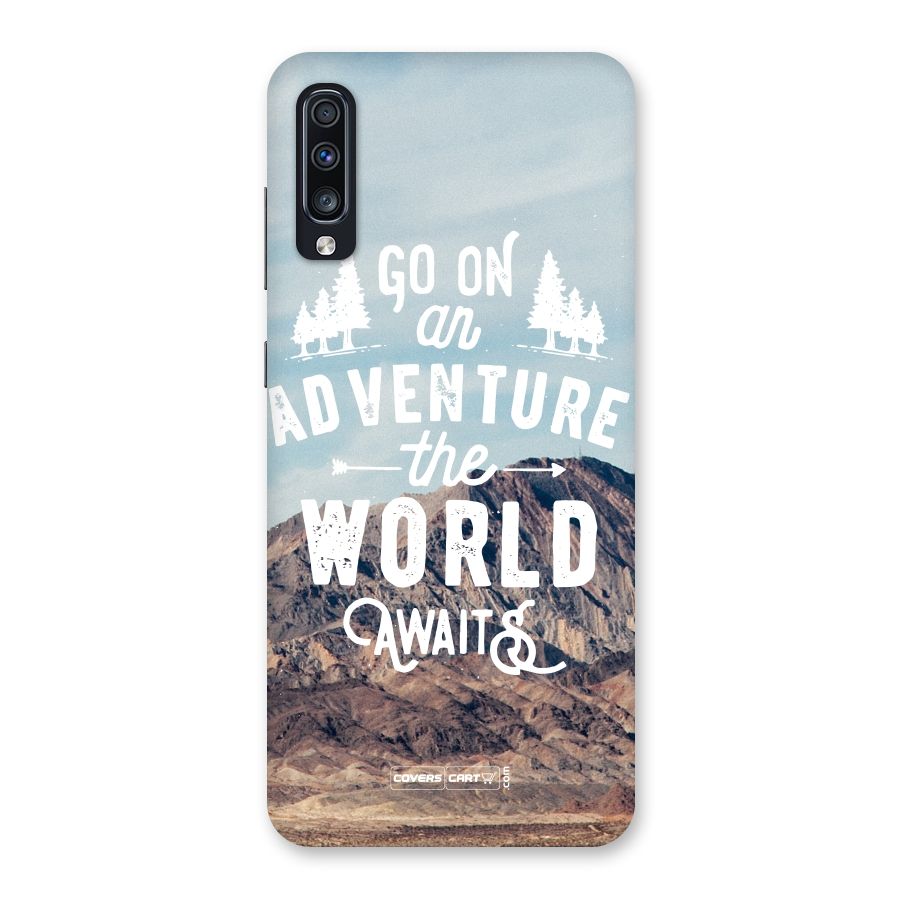Adventure World Back Case for Galaxy A70