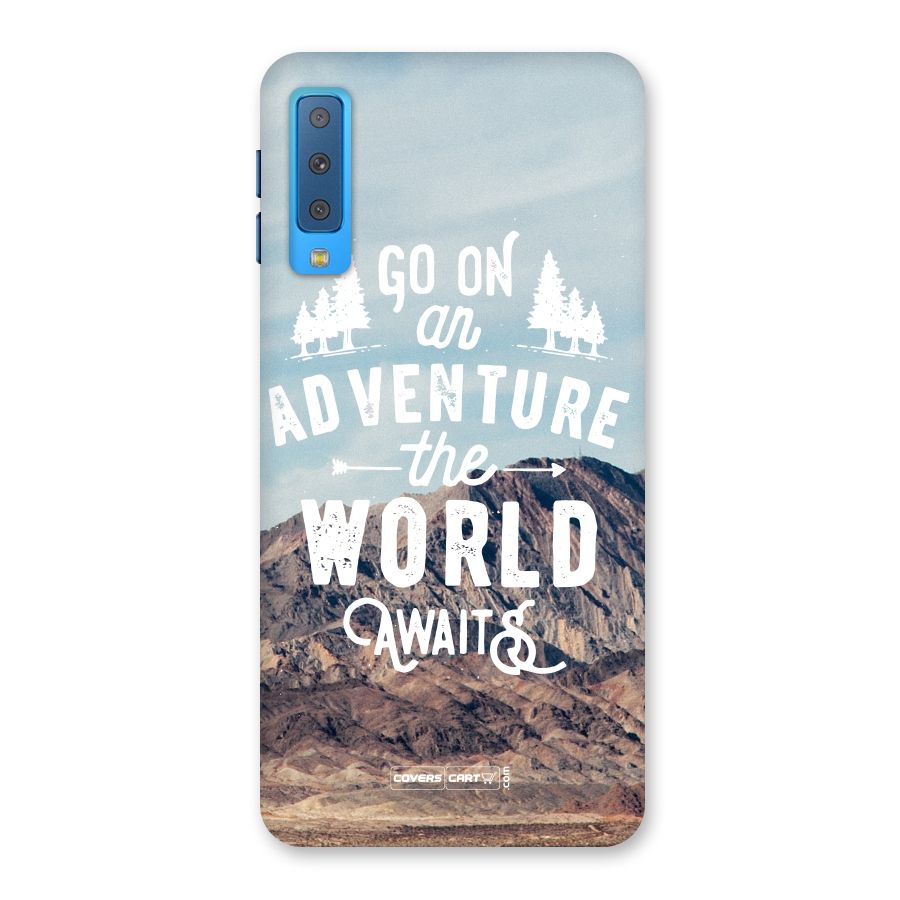 Adventure World Back Case for Galaxy A7 (2018)