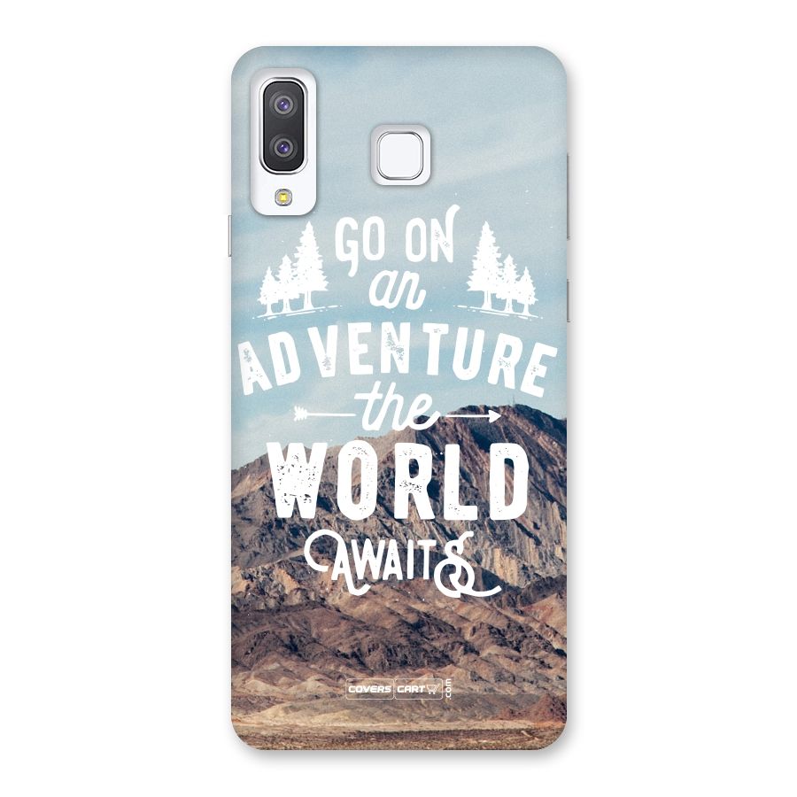 Adventure World Back Case for Galaxy A8 Star