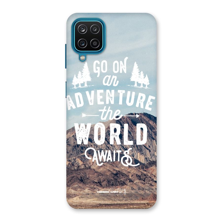 Adventure World Back Case for Galaxy F12