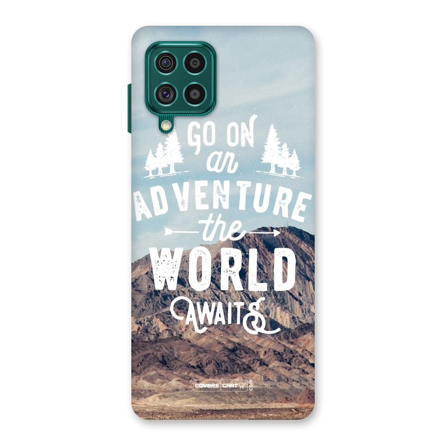 Adventure World Back Case for Galaxy F62