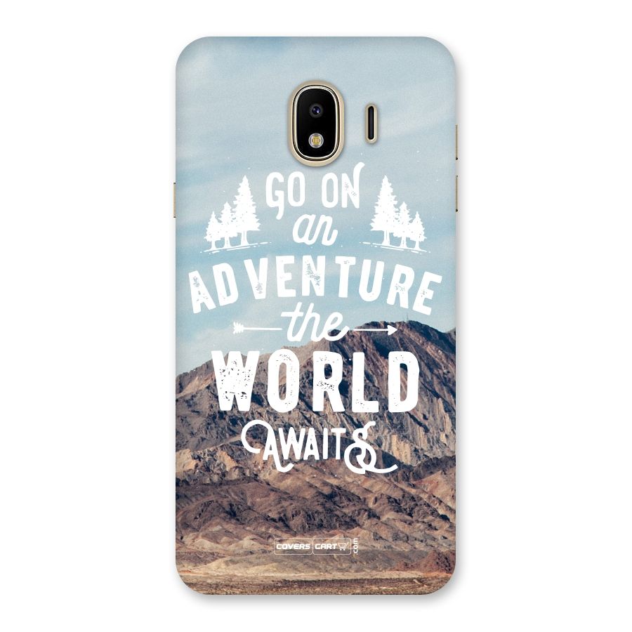 Adventure World Back Case for Galaxy J4