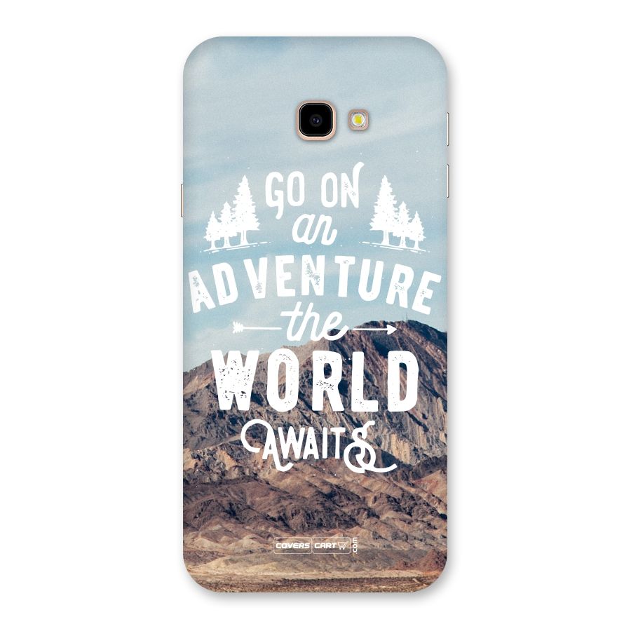 Adventure World Back Case for Galaxy J4 Plus