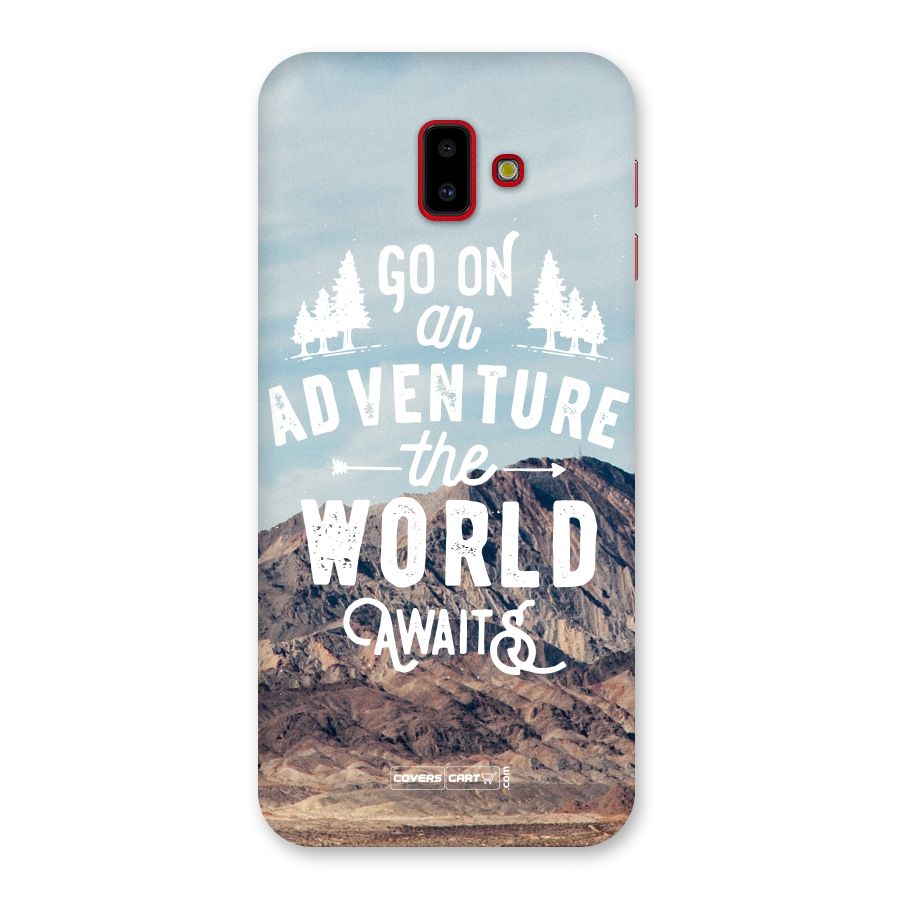 Adventure World Back Case for Galaxy J6 Plus
