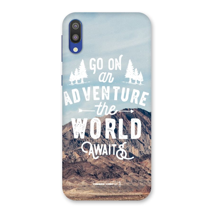Adventure World Back Case for Galaxy M10