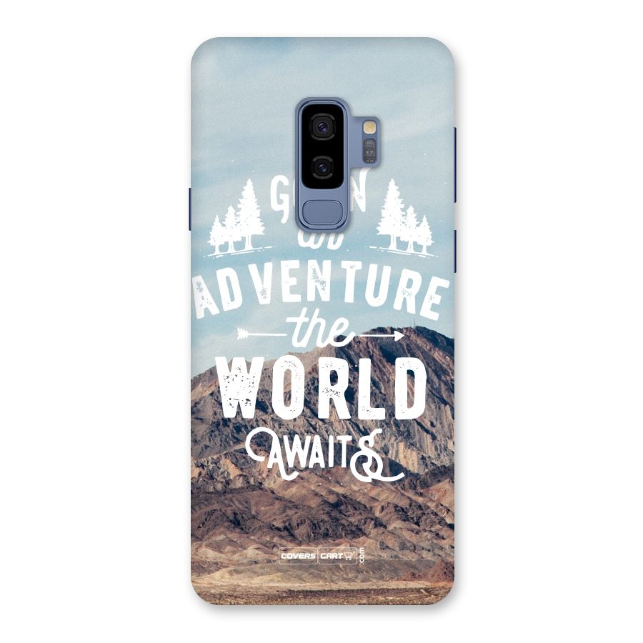 Adventure World Back Case for Galaxy S9 Plus