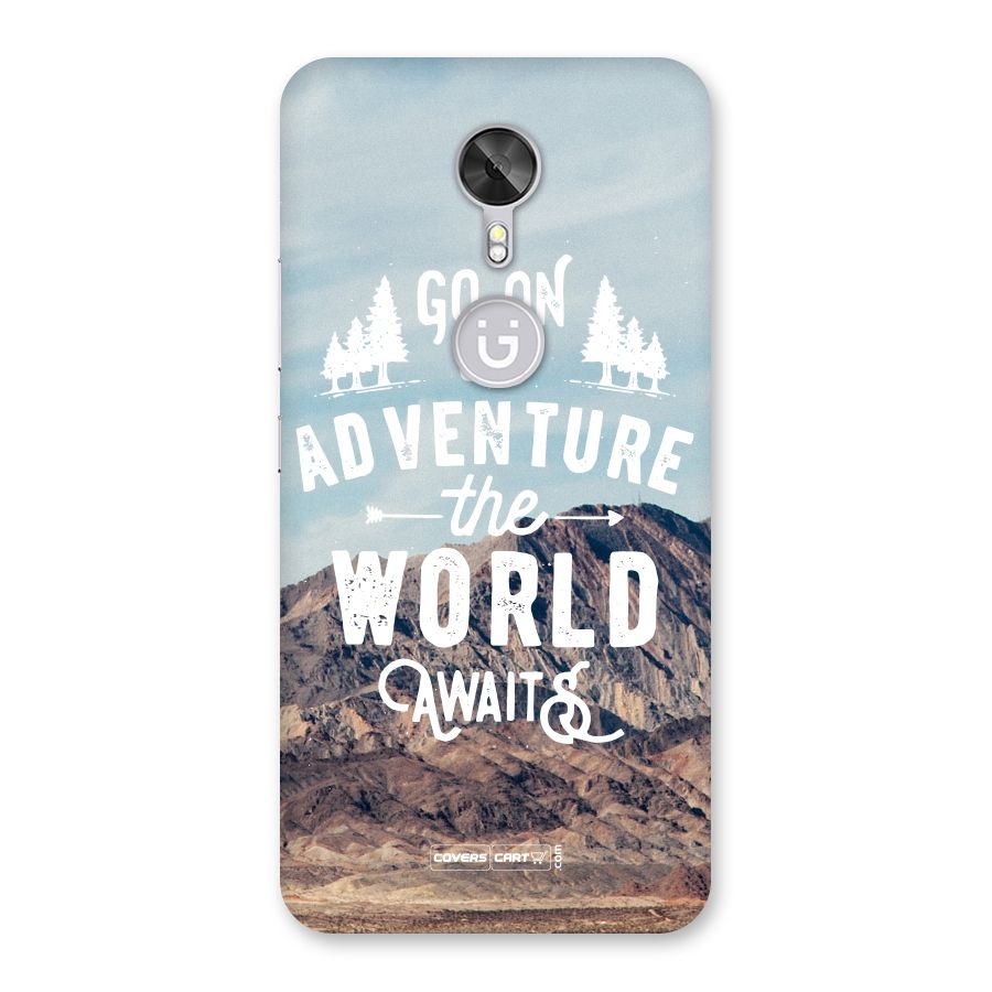 Adventure World Back Case for Gionee A1